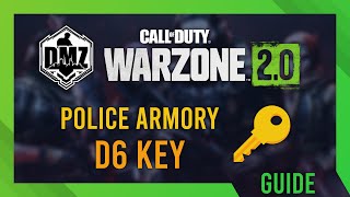 Police Armory [D6] Key | Location Guide | DMZ Guide | Simple