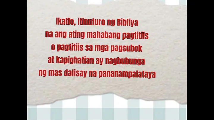 The Fruit of the Spirit: Lesson 4 - LONG SUFFERING | Bible Stories for Kids