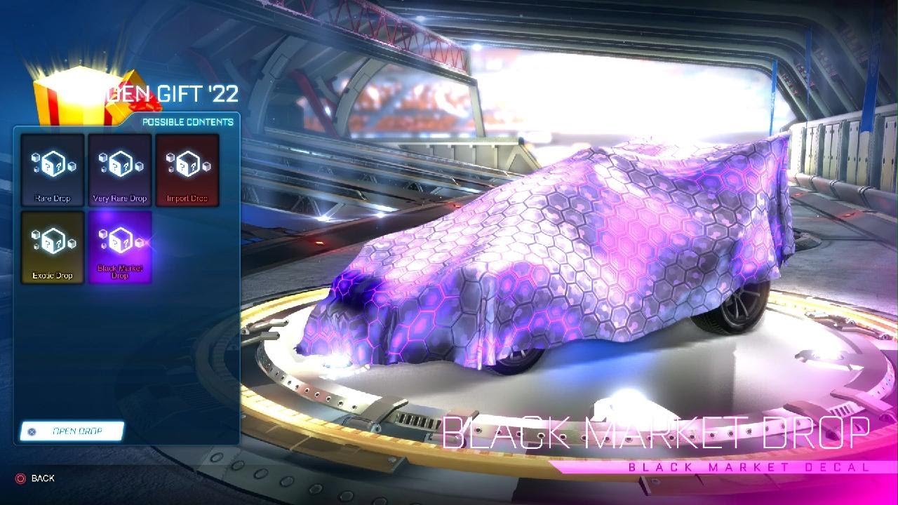 Golden Gift '22 Rocket League