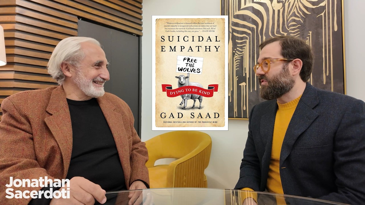 Dr Gad Saad on his latest book, 'Suicidal Empathy: dying to be kind', out on May 12th