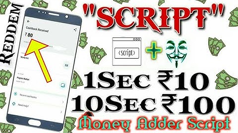 Online Script 😈 Without Number Refer Bypass Script || Money Adder Script || Money Adder Script