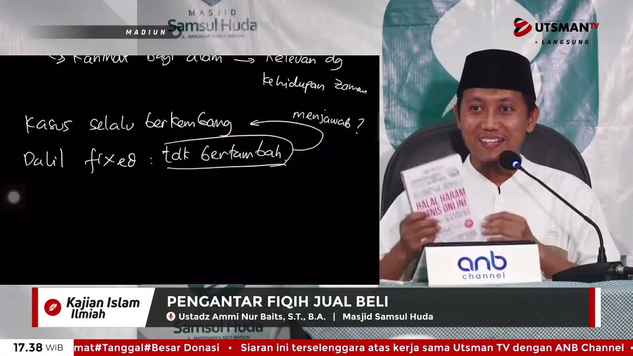 LIVE Pengantar Fiqih Jual Beli (Sesi 1) - Ust. Ammi Nur Baits, S.T., B.A.