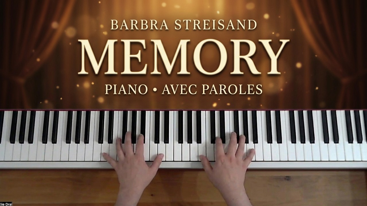 Memory Opera Song Barbra Streisand - Memory (with lyrics / avec paroles) - Piano - YouTube