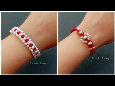 How To Make Friendship Bracelets Easy//Bracelet Making// Useful & Easy