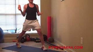 -Outside the Box Training: Reaching Squat Matrix-