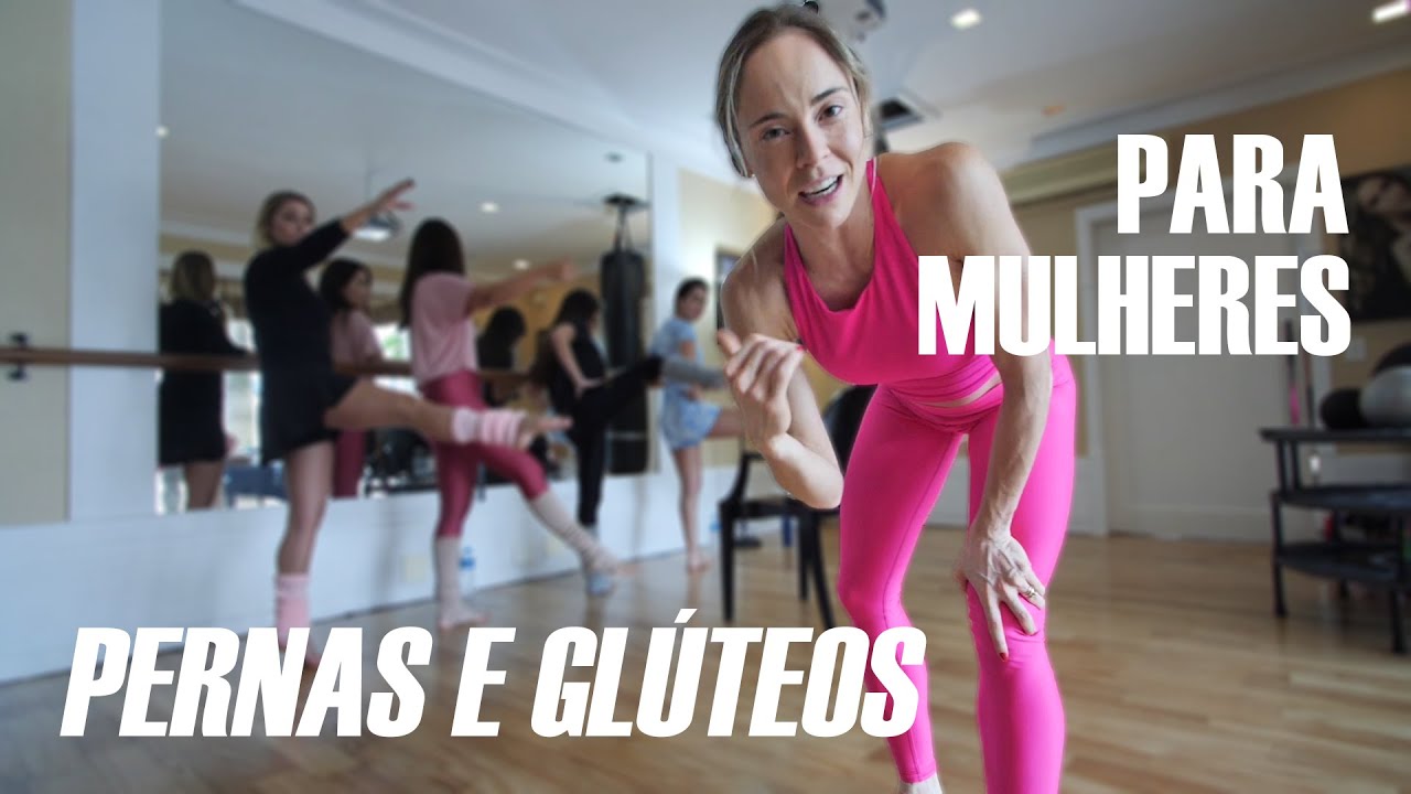 TREINO GLUTEOS E PERNAS FEMININO - Treino em Casa