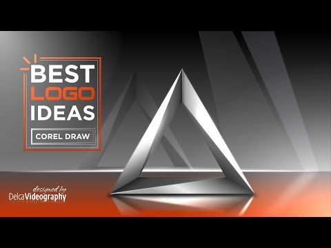 BEST LOGO IDEAS TUTORIAL in COREL DRAW DelcaVideography