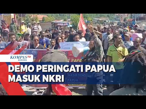 Masa Demo di Manokwari Tuntut Kebijakan Tidak Berpihak Pada Orang Asli Papua