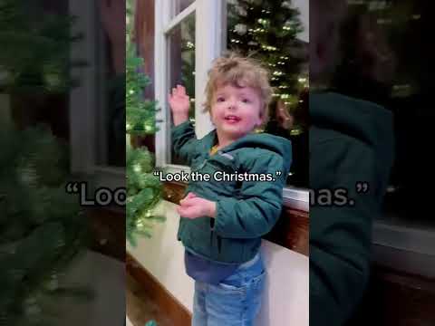 Christmas through the eyes (and voice) of a child.