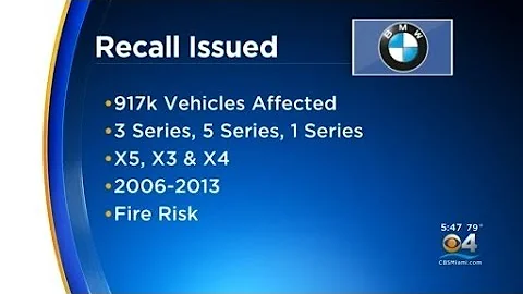 BMW Recalling Close To A Million Older Cars & SUVs In US - DayDayNews