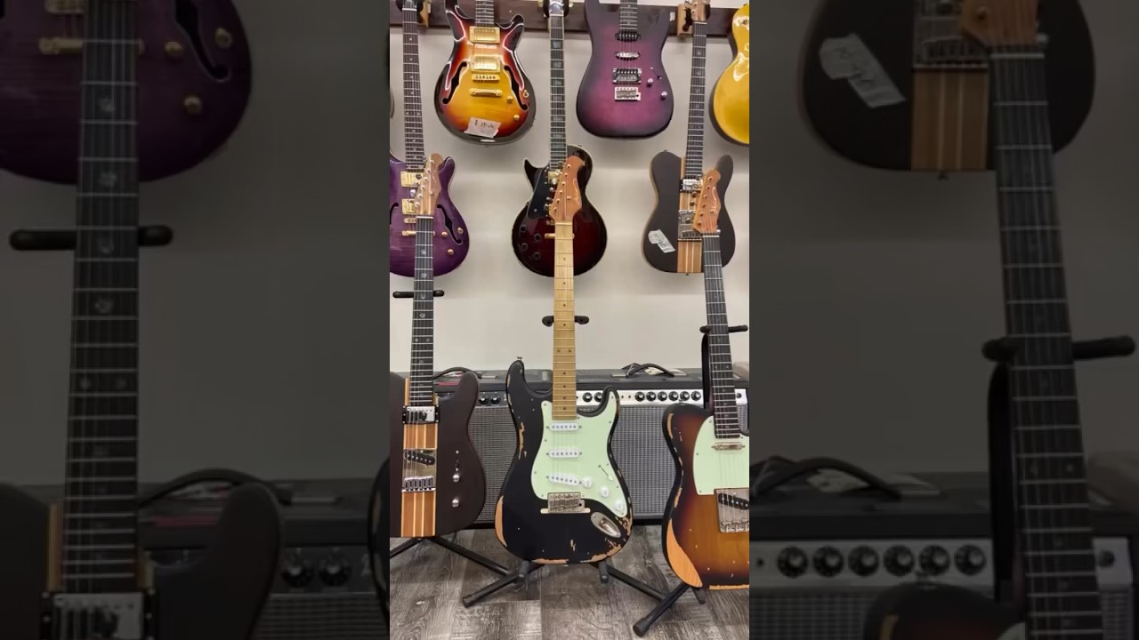 Tone, style, and precision. AIO Guitars at their best. 🎸 