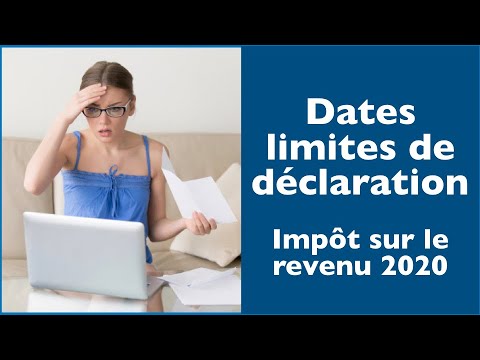 Quelle est la date limite de déclaration des revenus ? [impot.gouv.fr espace particulier]