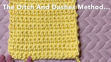 Easy Way To Recognize And Count Single Crochet Rows