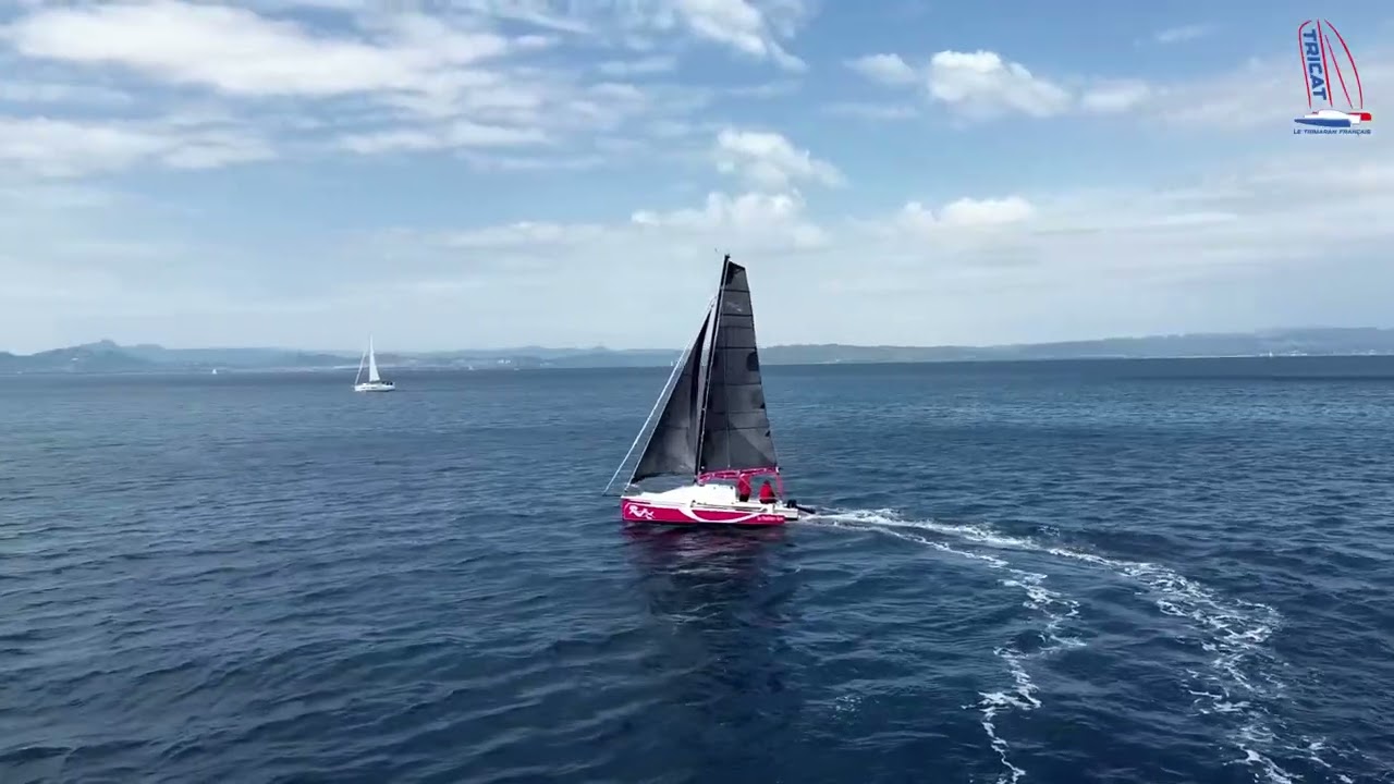 ⁣Navigation en Tricat 8.50 : Weekend Propriétaires à Porquerolles