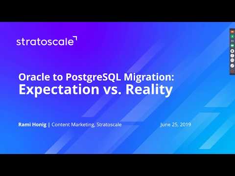 Oracle to PostgreSQL Migration  Expectation VS  Reality