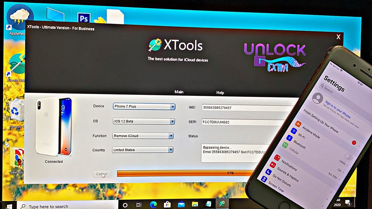 iCloud Unlock Tools 2020 Remove iCloud for iPhone No Need Jailbreak