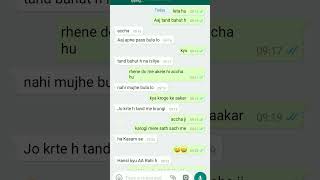 hariyana song love bate WhatsApp chat per #funny #sorts