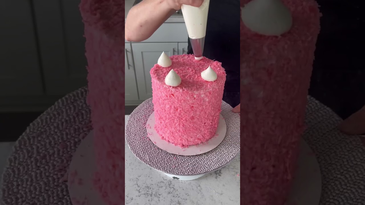Pink Snowball Cakelettes Recipe | HGTV