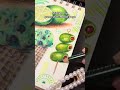 Green’s color theory sketchbook page | colored pencil drawing #colortheory #drawing #coloring