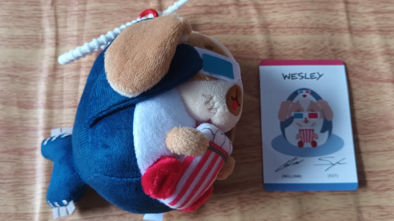 UNBOXING WESLEY Doll Keychain FANCON edition by WilliamEst - YouTube