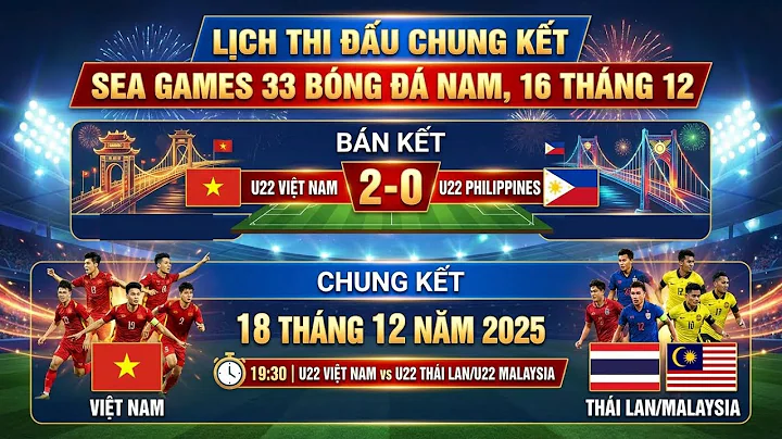 Lịch Thi Đấu Chung Kết Bóng Đá Nam SEA Games 33 Của Đội Tuyển U22 Việt Nam Ngày 16/12/2025