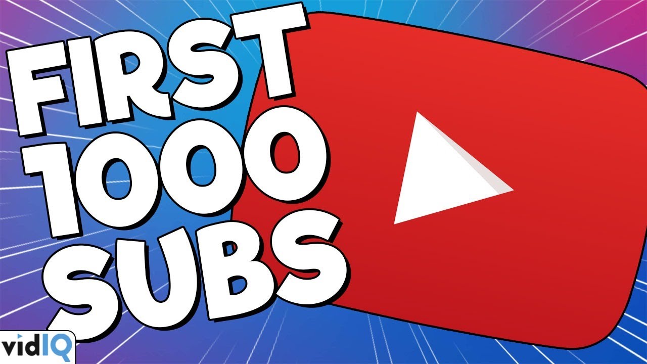 So YOU Want 1000 Subscribers on YouTube? Let's Get You There!