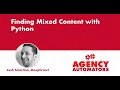 Josh sciortino using python to check for mixed content