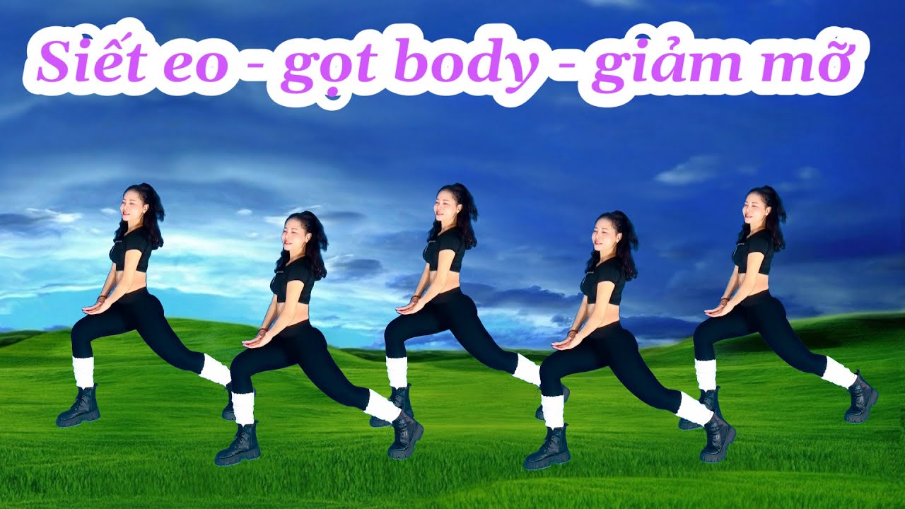 Thể dục/ siết eo/ giảm mỡ 