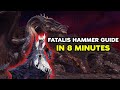 Fatalis Hammer Guide in 8 minutes - Break Fatalis Head 2X easily (no Fatalis Armor)