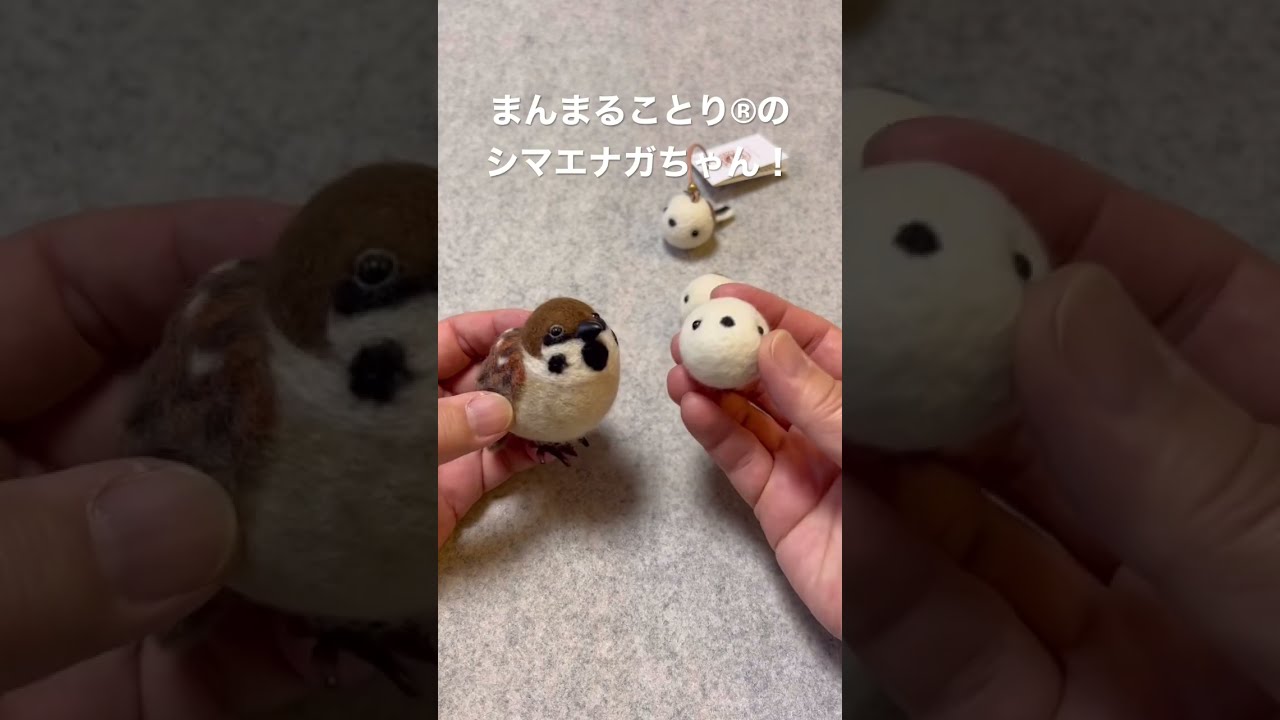 ことりちゃん 羊毛フェルト 思しき