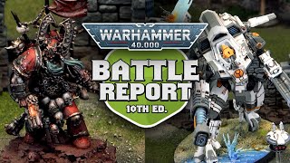 BANTER BATREP - Tau vs World Eaters - Warhammer 40k Battle Report Ep 4