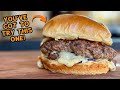 Smash Burgers with Smoked Bone Marrow