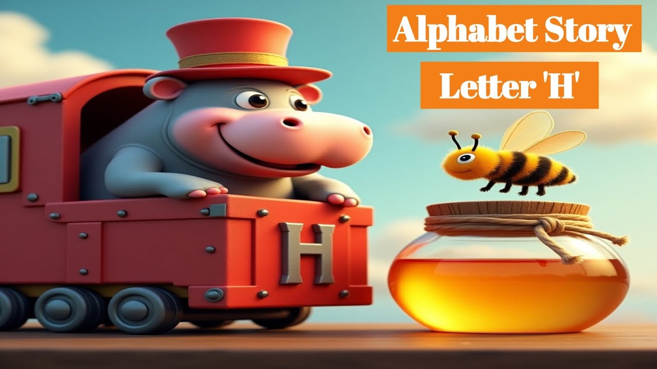 Letter H Story for Kids | Fun Alphabet Learning | H for Hippo & More!"