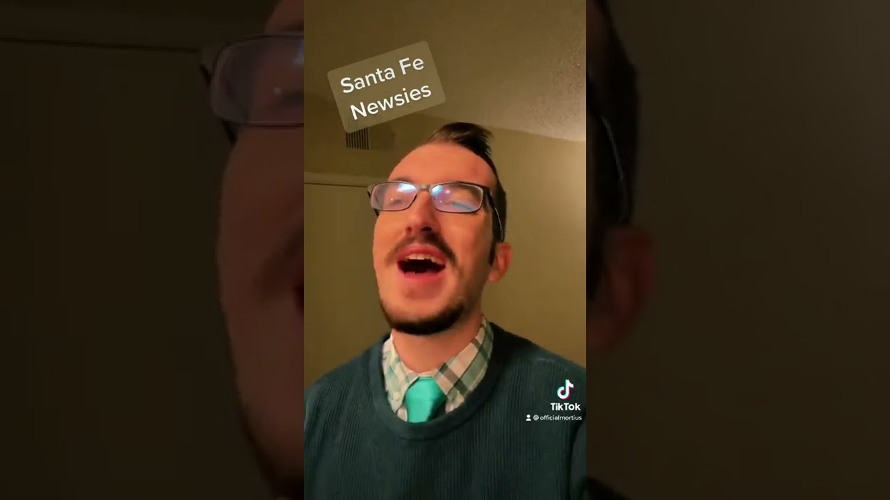 Santa Fe - Newsies | Patreon Request #sing #shorts #newsies #broadway #tenor