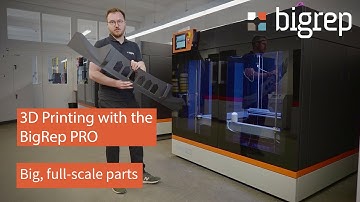 3D Printing with the BigRep PRO