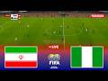 🔴IRAN vs NIGERIA - International Friendly football 2026 | Pes 21 Simulation Gameplay