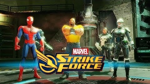 MARVEL: Strike Force - Heroes Assemble - Part 2 [Heroes 1-3 through 1-9] - Android Gameplay