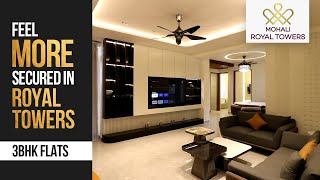 ROYAL TOWERS | Fully Furnished Flats For Sale - Sector 86 Mohali | 3 bhk flat review