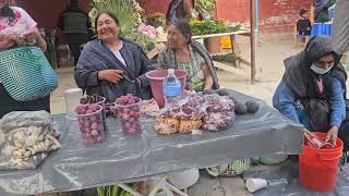 En el mercado y la iglesia de San Juan Mixtepec Oaxaca 5/03/2024