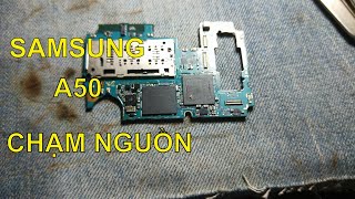 SỬA SAMSUNG A50 CHẠM NGUỒN - CẮM SẠC CHỈ BÁO TIA SÉT KHÔNG HIỆN ...