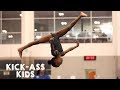 10 year old gymnast set to become olympic star  kickass kids