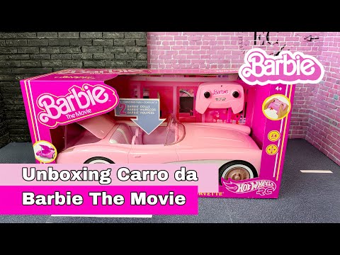 Carrinho de Controle Remoto Barbie Style Machine - Rosa