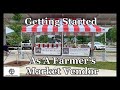 How To Become a Farmer's Market Vendor - The SECRET To Getting Started Quick!