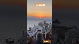 Spectacular Sunset In Oia