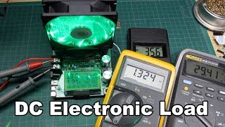 Constant Current DC Electronic Load from Banggood - 200V 20A 180W