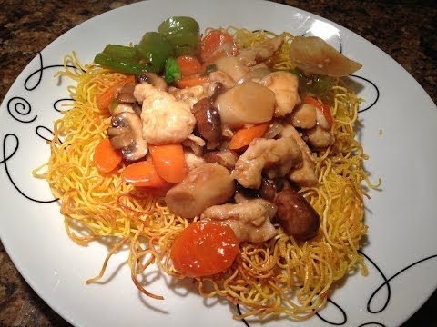 Order Chicken Pan Fried Noodles food online from Oriental Delight store, Dover on bringmethat.com