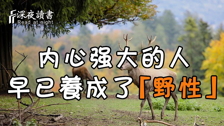 內心強大的人，早已養成了「野性」！【深夜讀書】 - 天天要聞