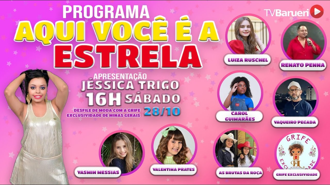 Desfile De Moda Com A Grife Exclusividade Diretamente Da Bahia | Aqui Você É A Estrela – 28/10