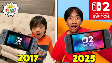 Ryan Grew Up with Nintendo Switch… Now He’s Playing on Nintendo Switch 2!