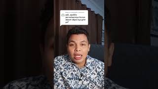 JUDUL SKRIPSI BEDANYA HANYA OBJEK SAJA, BOLEH GAK ?